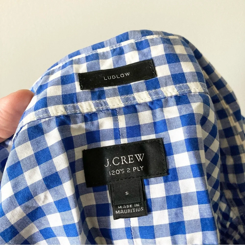 J. Crew‎ 120's 2 ply ludllow button down shirt